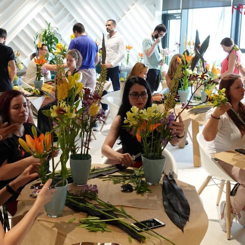 Miracle Ikebana Workshop Amusnet 07